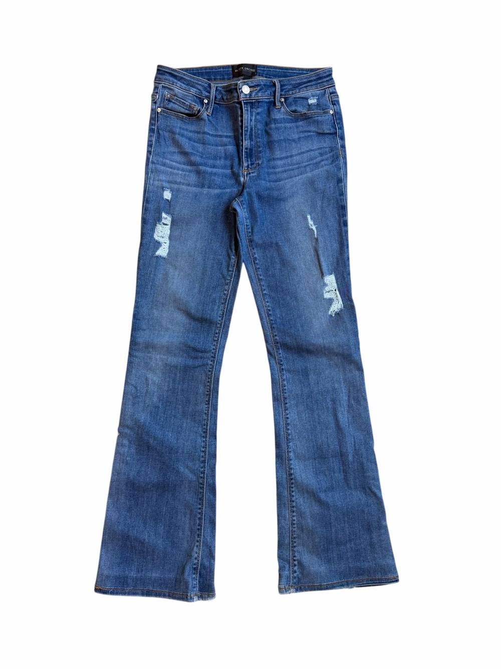 Black Orchid Blue Skinny Flare Denim Jeans